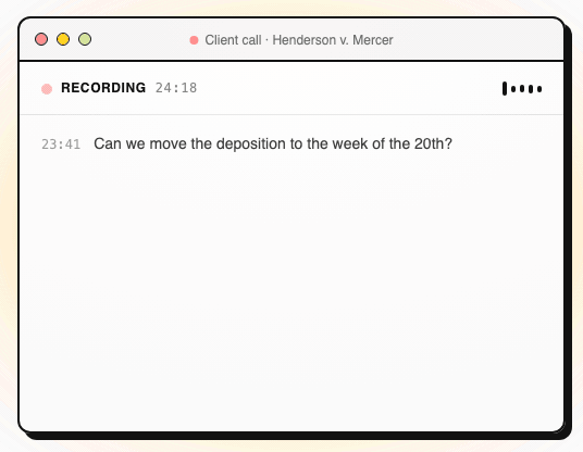 Voibe Takes Your Meeting Notes